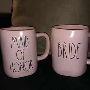 Rae Dunn BRIDE and MOH Mugs